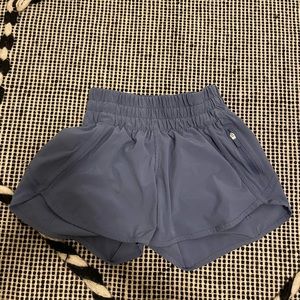 blue lululemon shorts